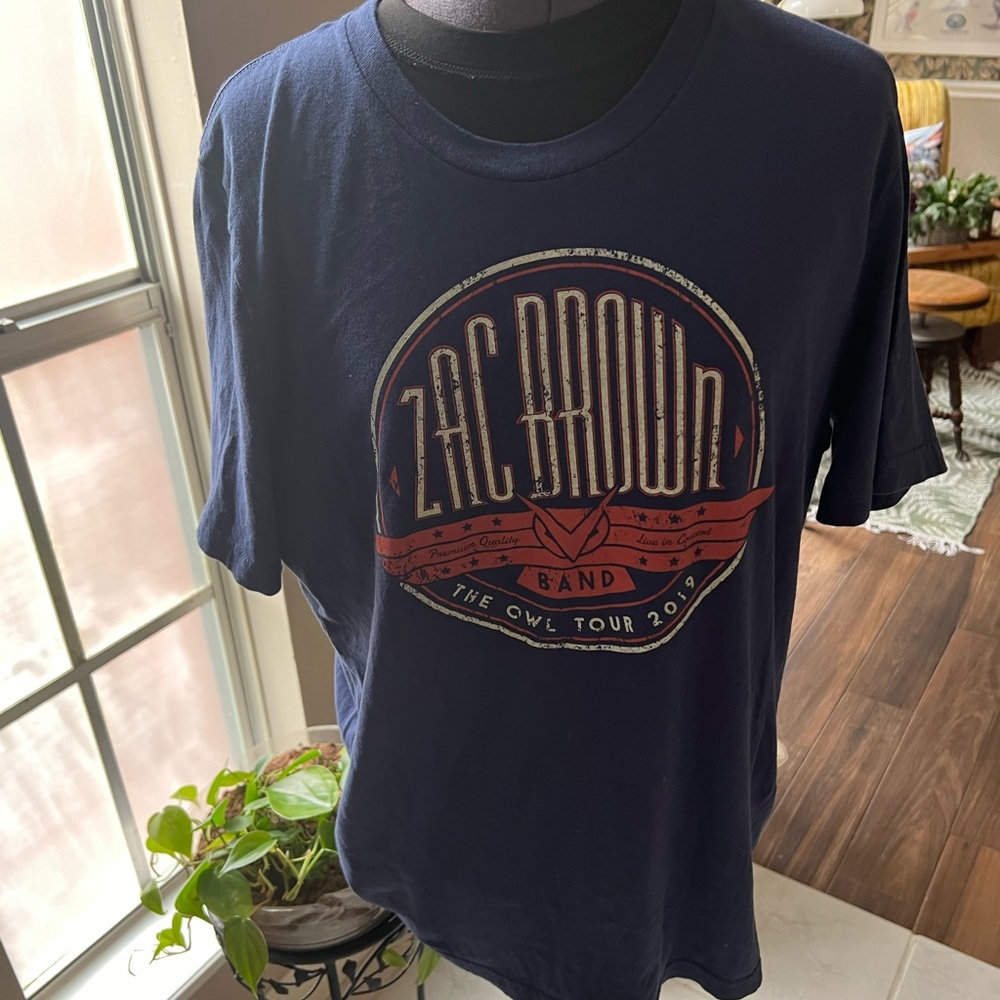 Zac Brown band 2019 concert T-shirt size L